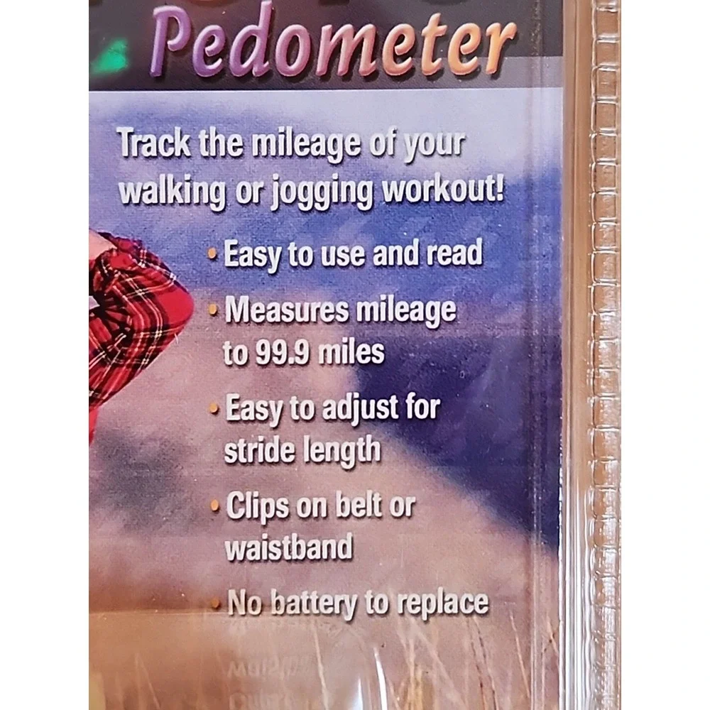 VTG Sportcraft PEDOMETER ex010 - SPORTCRAFT Pedometer 05410 (NOS)